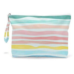 Waterproof Wet Dry Bag for Swim Diapers Makeup Travel Toiletry Zipper Pouch